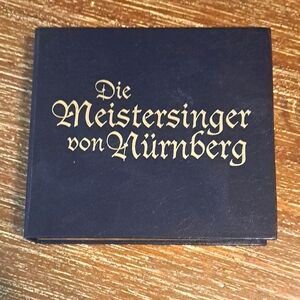 Richard Wagner Die Meistersinger von Nurnberg Limited Edition Opera 4 CD Box set